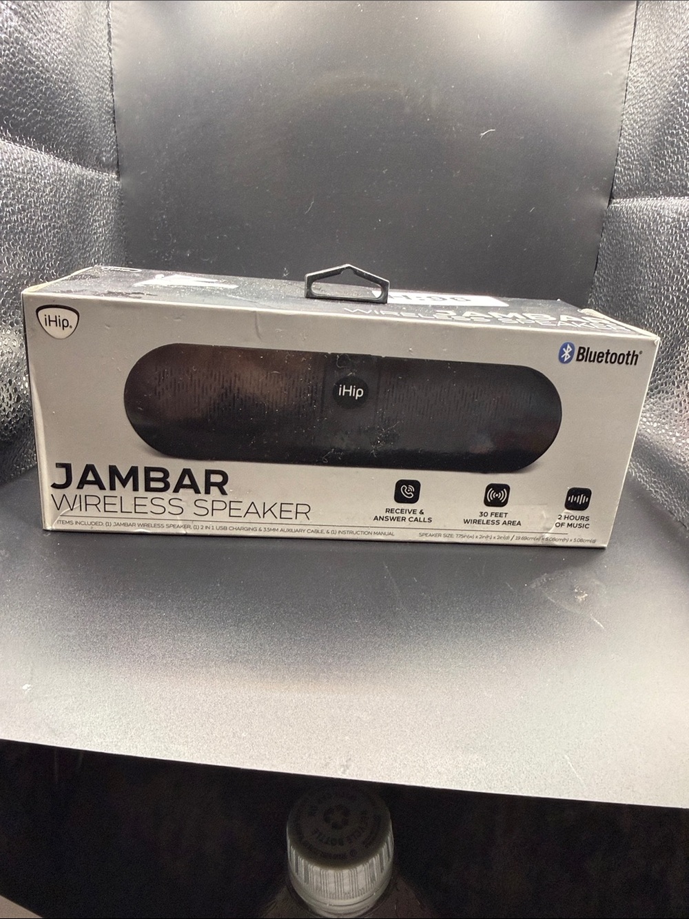 h.i.p. Jambar Wireless Bluetooth Speaker - Black